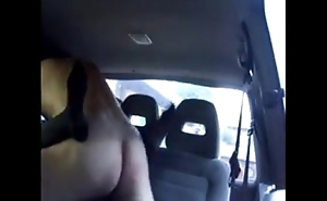 french grown-up crude fucked in car