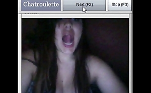 Crazy girl from TEXAS want suck my cock added to show heavy boobs first of all chatroulette