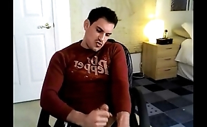 Hot guy masturbating on cam