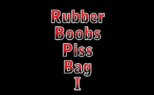 Rubber Boobs piss bag 1