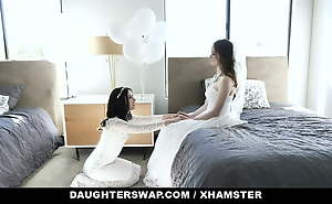 DaughterSwap - Blistering Brides Swap Dads In Orgy