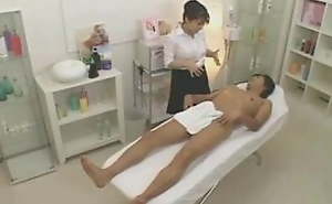 A Happy Massage Oral-stimulation with a Happy Ending