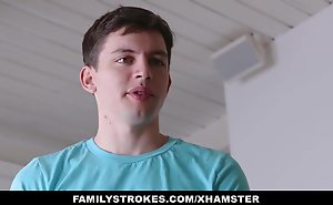 Familystrokes - Sexy Step-Mom Fucked Counterfoil Working Widely