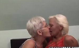 Hairy Granny Tries Lesbian Dealings