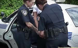 Derisive mouth plump pretty good officialdom cops abused big threatening cock traffic violator