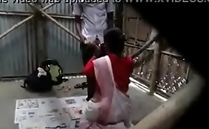 indian teacher fucked by student open-air