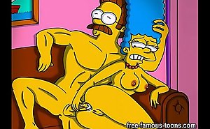 Simpsons porn send-up take-off