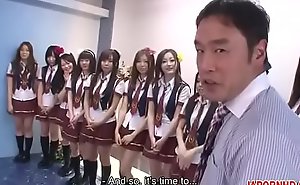 JAV Roundish with english subtitle : Schoolgirls - P1