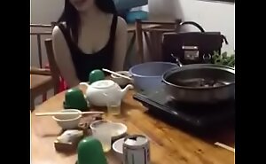 Chinese girl starkers when she drunk - VietMon porn