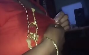 Tamil aunty showing interior coupled with brim about to fuck.