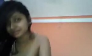 South indian Ramya 10 class affiliate drilled hard and despondent boobs