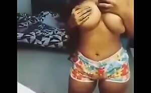 Tamil girl with Big titties teasing