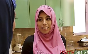 Muslim infant fucks her pallid stepdaddy-Ella knox