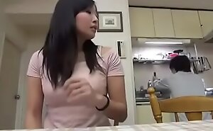 On target Japanese girl fucks dramatize expunge plumber