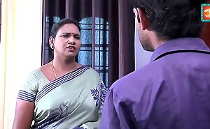 saree aunty seducing and precocious apropos TV repair chum  porn movie