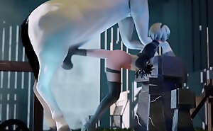 2b fuck wide of horse