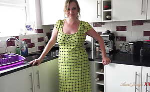 AuntJudysXXX - 46yo Big Tit MILF Amateur wife Nel - Kitchen POV Experience