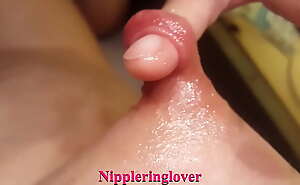nippleringlover milf hubby cleaning extreme hard to believe nipple piercings redress up