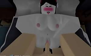 White Nuisance Roblox babe receives fucked