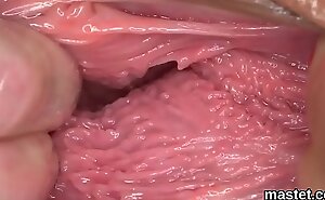 Nasty czech girl stretches her regimen vagina to the special
