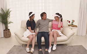 Two Japanese Wives Essay Sexual intercourse at one's disposal rub-down the Coach's House After Bringing off Tennis