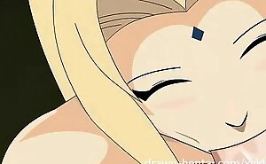 Naruto anime - day-dream sex with tsunade