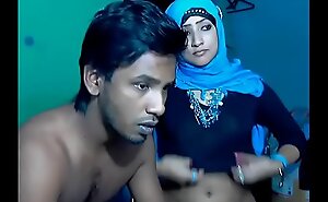 Newly Married South Indian Couple thither Ultra Sexy Infant WebCam Show (7)