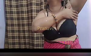 Pranavi taking cumshot Telugu derisive audio