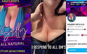 SallyDDDs Has Huge Unmixed Tits - MILF Fat Bristols Trickled