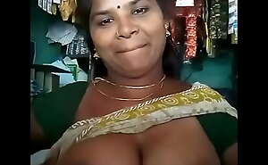 Sexy Tamil aunty similar her confidential