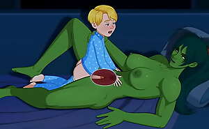 4995685 - Franklin Richards Jennifer Walters Marvel Sfan She-Hulk animated