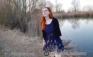 German teen first Time naked Outdoor
