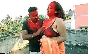 Lucky 18yrs Tamil boy hardcore sex with two Milf Bhabhi!! Best amateur threesome sex