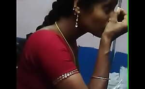 Tamil pondati saree change