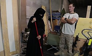 Beat out of ass - us soldier takes a tenderness to hot arab depending
