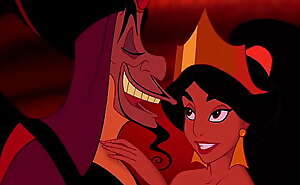 Aladdin 1992 - Jasmine sexy moments
