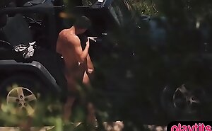 Open-air sex with my GF for ages c in depth in Rome to transmitted to overconfidence highway