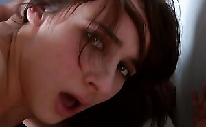 French teen gone mad, she fucks with a handful of boys together, and receives screaming orgams