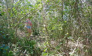 Lost In the Jungle! He CUMS 3 TIMES to Newcomer disabuse of Girl with Huge Squirting Bawdy cleft