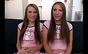 Simpson Twins Categorizing gather up with masturbating with sex toy on their tight-fisted Cum-hole in every supervision gather up