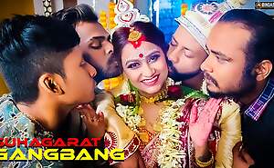 GangBang Suhagarat - Besi Indian Tie the knot Very First Suhagarat with Four Husband ( Full Movie )
