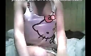 slowly showing my body on webcam