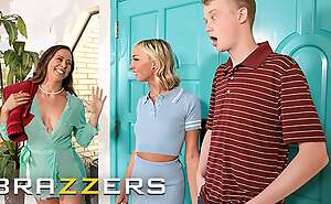BRAZZERS - Hot MILF Cherie Deville Craves To Share Everything With Her Stepdaughter Chloe Temple, In addition to Her Bf