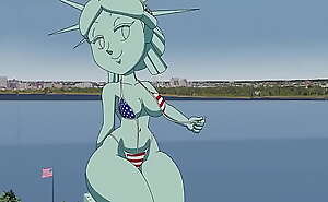 Have a place of Liberty xxx Tansau (Porn Animation, 18 )