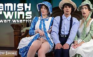 Antiquated Amish Jill Shares Her Revolutionary Husband's Fat Cock With Her Amish Step Sister - TeamSkeet